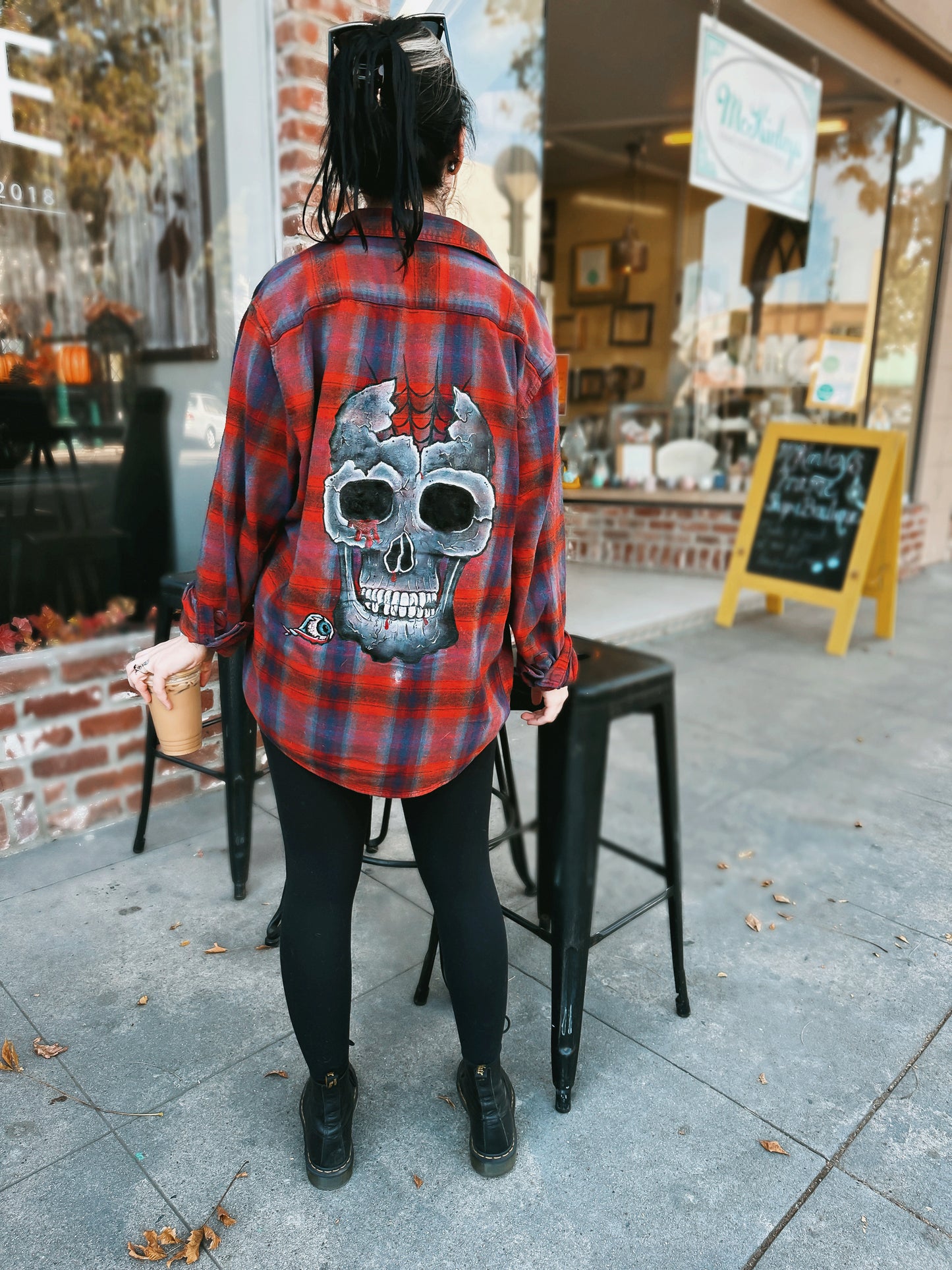 Skull Flannel