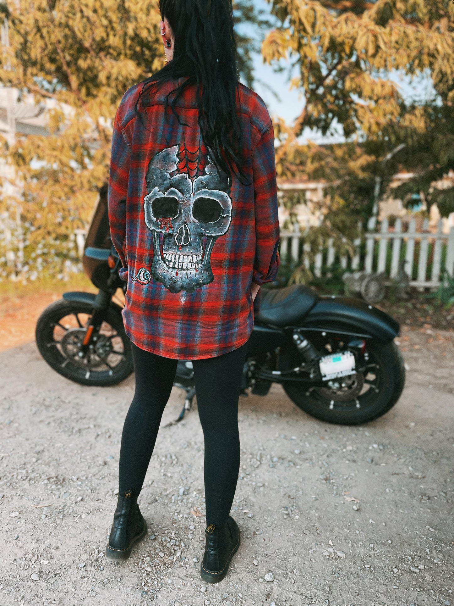 Skull Flannel