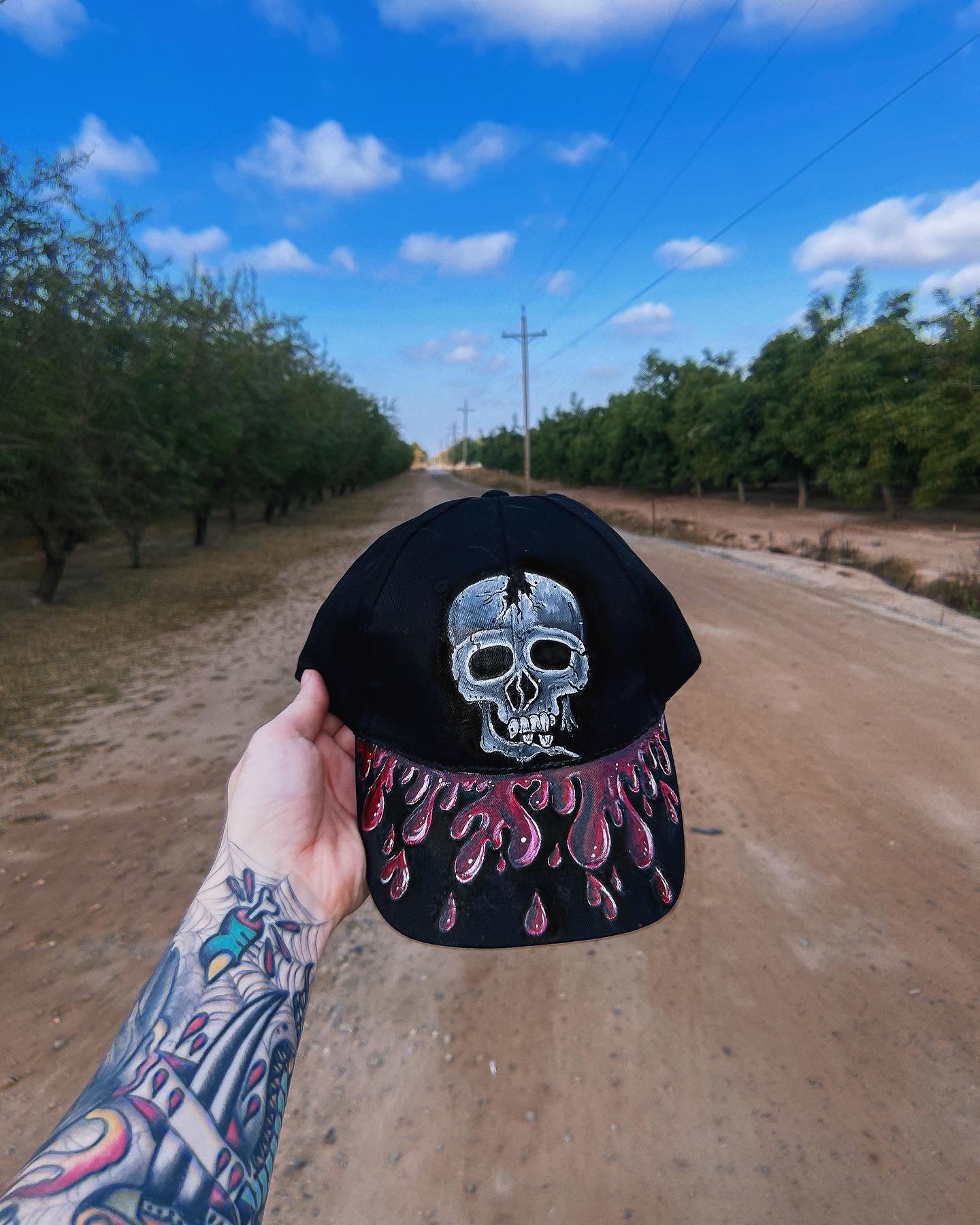 Skull Dad Hat